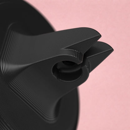 Close-up of the black Velion Hair Highlight Gun applicator nozzle [gallery:black]