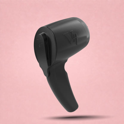 Black pusher component for the Velion Hair Highlight Gun on a pink background [gallery:black]