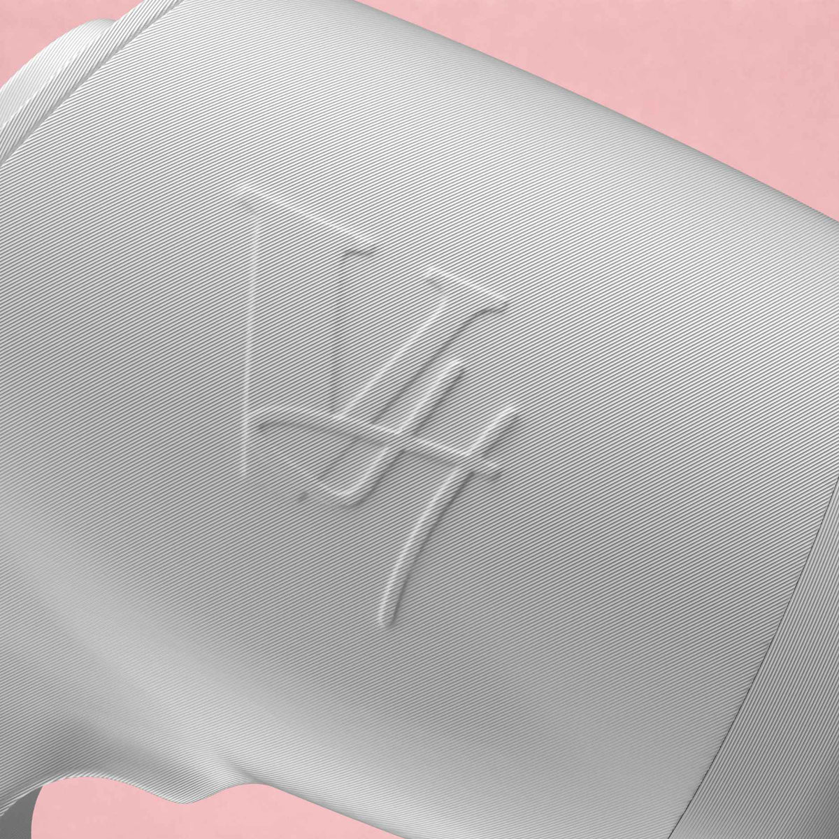 Embossed Velion Hair logo and textured finish on the white Highlight Gun [gallery:white]